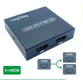 Veggieg HDTV Splitter 1 In 2 Out - V-HD06