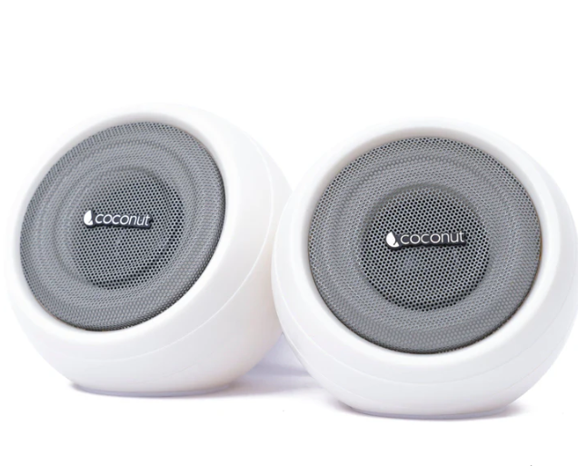 Coconut US03 Round Boom USB Speakers for Laptop & Computer