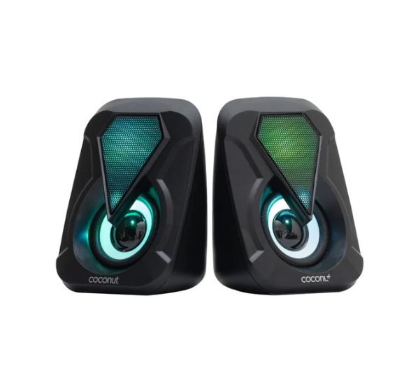 Coconut US06 USB RGB Speaker for laptop & computer