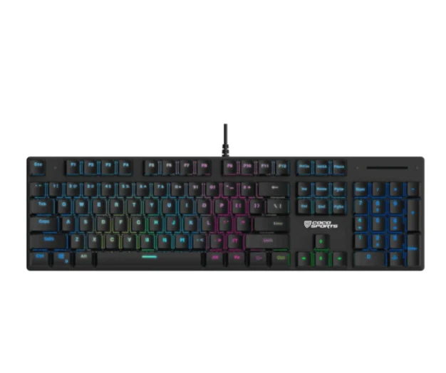 Coconut Storm Mechanical 104 Keys Wired Gaming Keyboard