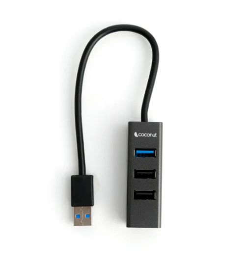Coconut UH12 Mars 4 Port USB Hub