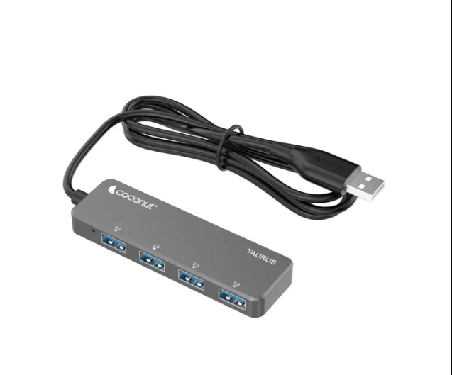 Coconut UH22 Taurus 4 Port USB 3.0 Hub