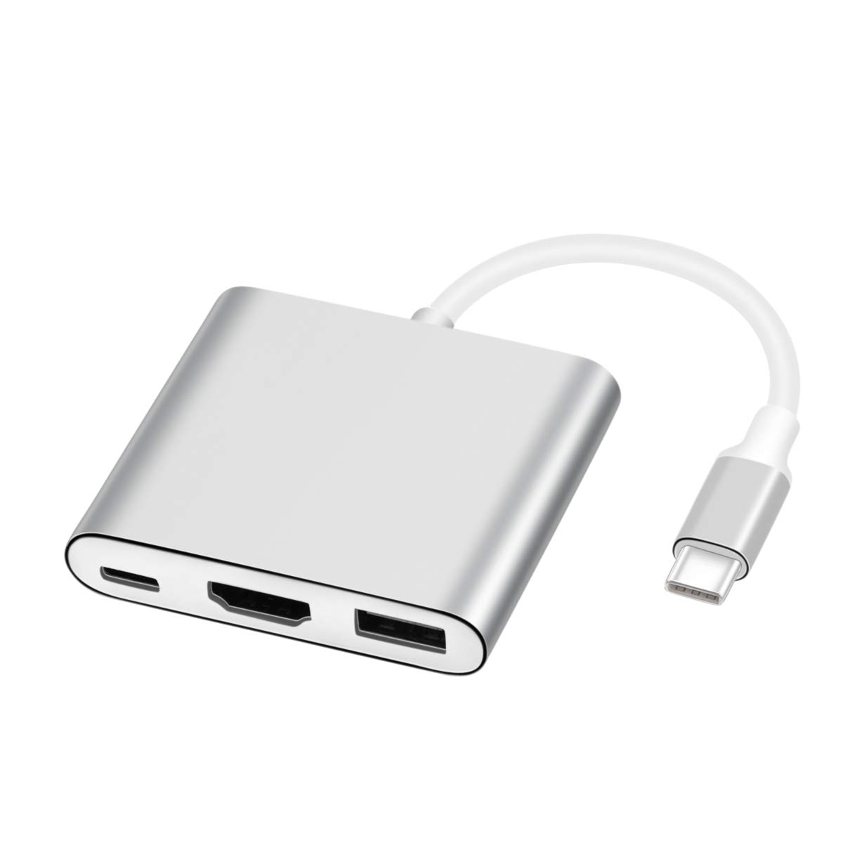 Raybeat USB C Hub 3-in-1 Adapter to Hdmi | 100W PD Charging | USB 3.0 Port