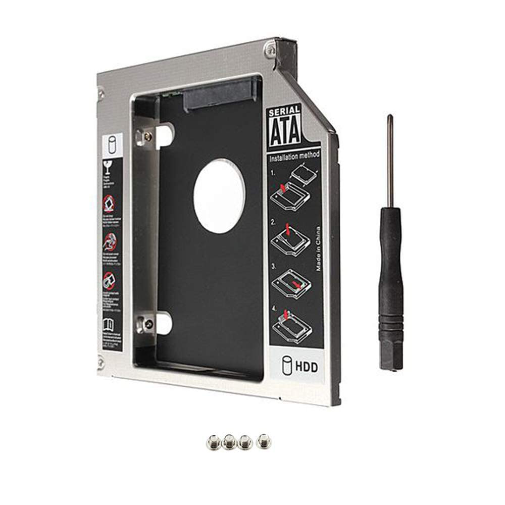 Raybeat Caddy for ssd and HDD, Optical Bay 2nd Hard Drive Caddy