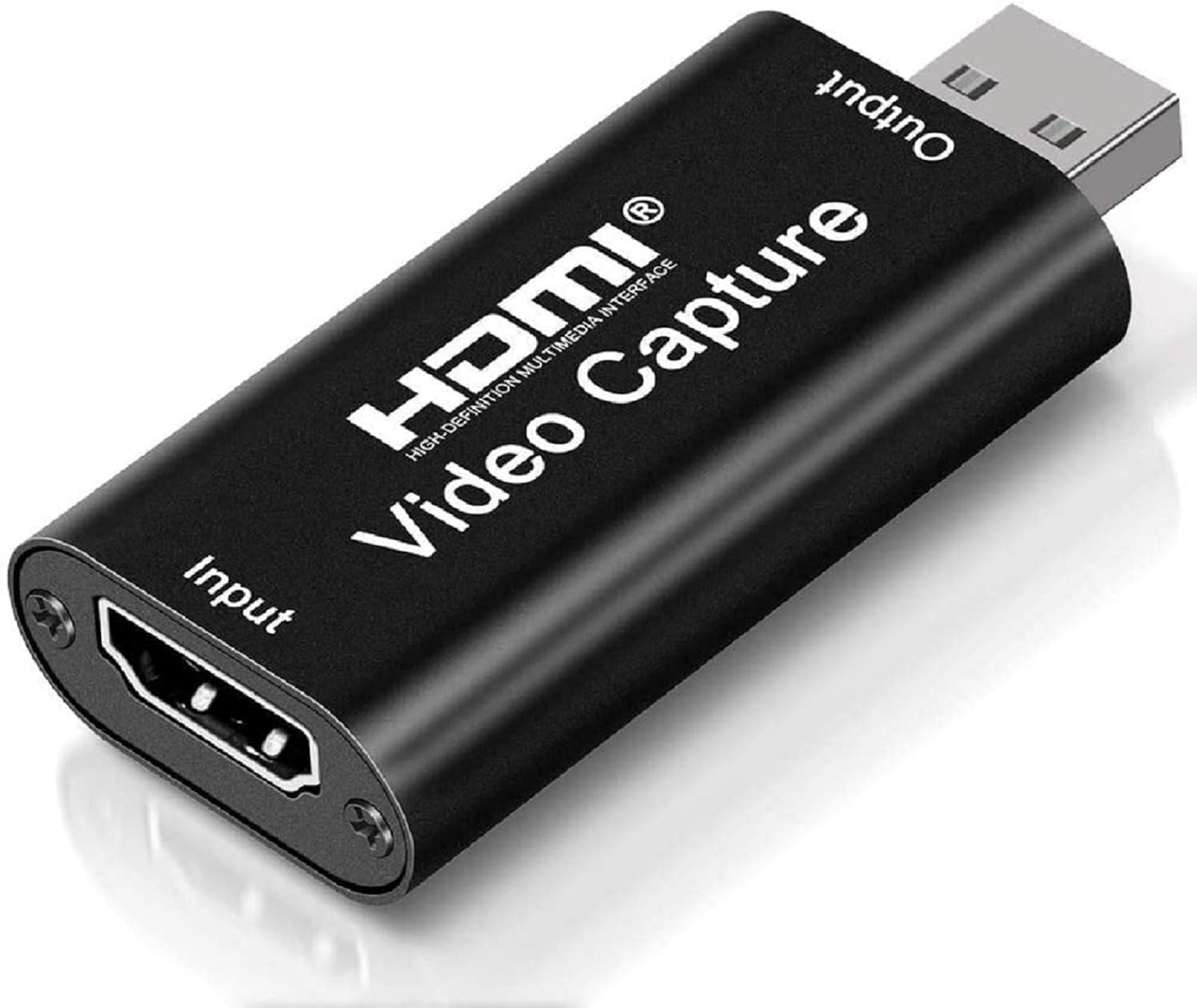 Raybeat 4K HDMI Video Capture Card HDMI to USB 2.0 Record Capture Device blk